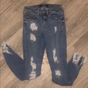 Express Destroyed Jeans